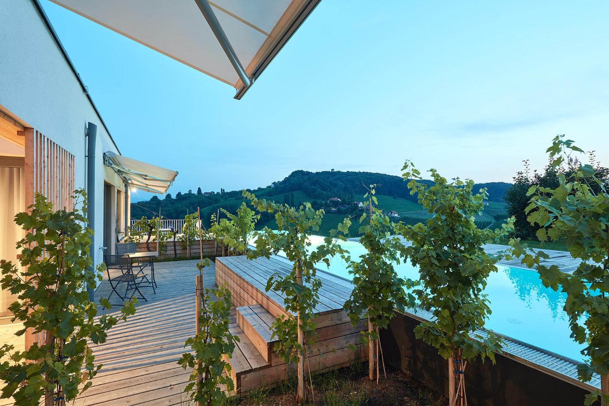 Hideaway An Der Weinstrasse - Pool & Sauna - Apartments Anderlage 施皮尔费尔德 外观 照片