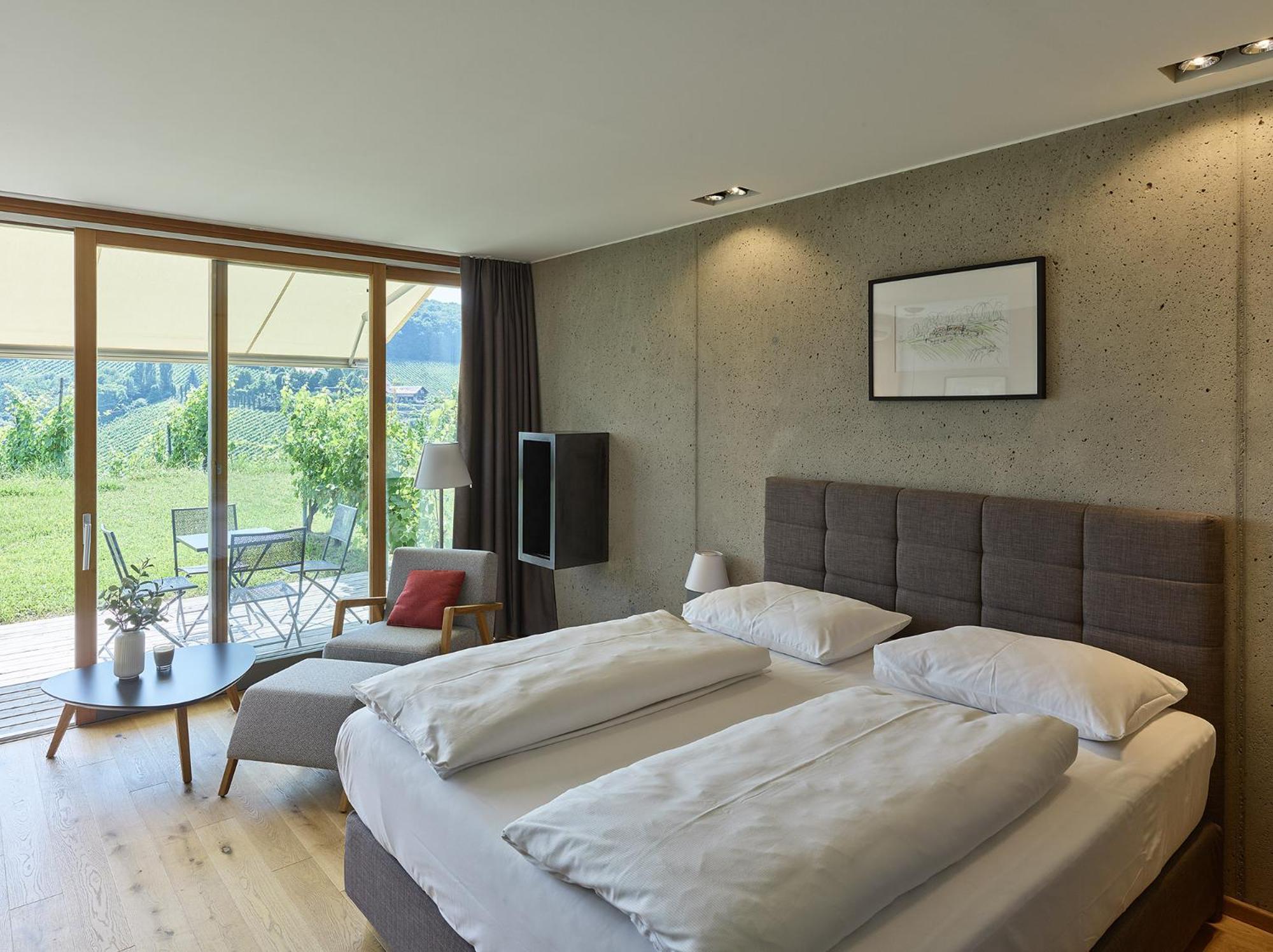 Hideaway An Der Weinstrasse - Pool & Sauna - Apartments Anderlage 施皮尔费尔德 外观 照片