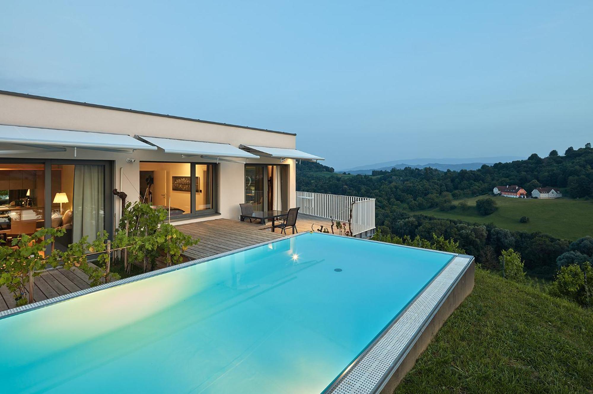 Hideaway An Der Weinstrasse - Pool & Sauna - Apartments Anderlage 施皮尔费尔德 外观 照片