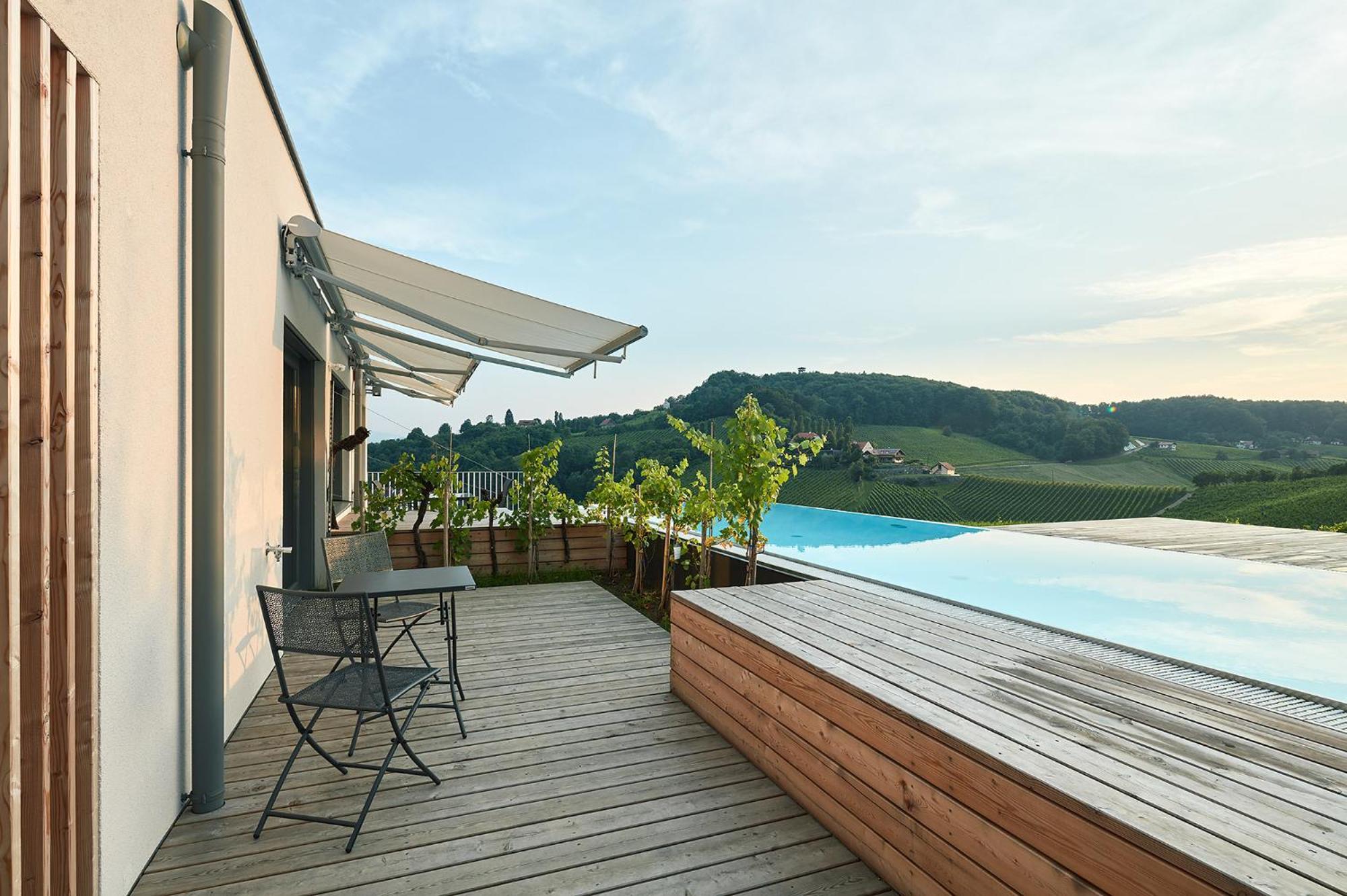 Hideaway An Der Weinstrasse - Pool & Sauna - Apartments Anderlage 施皮尔费尔德 外观 照片