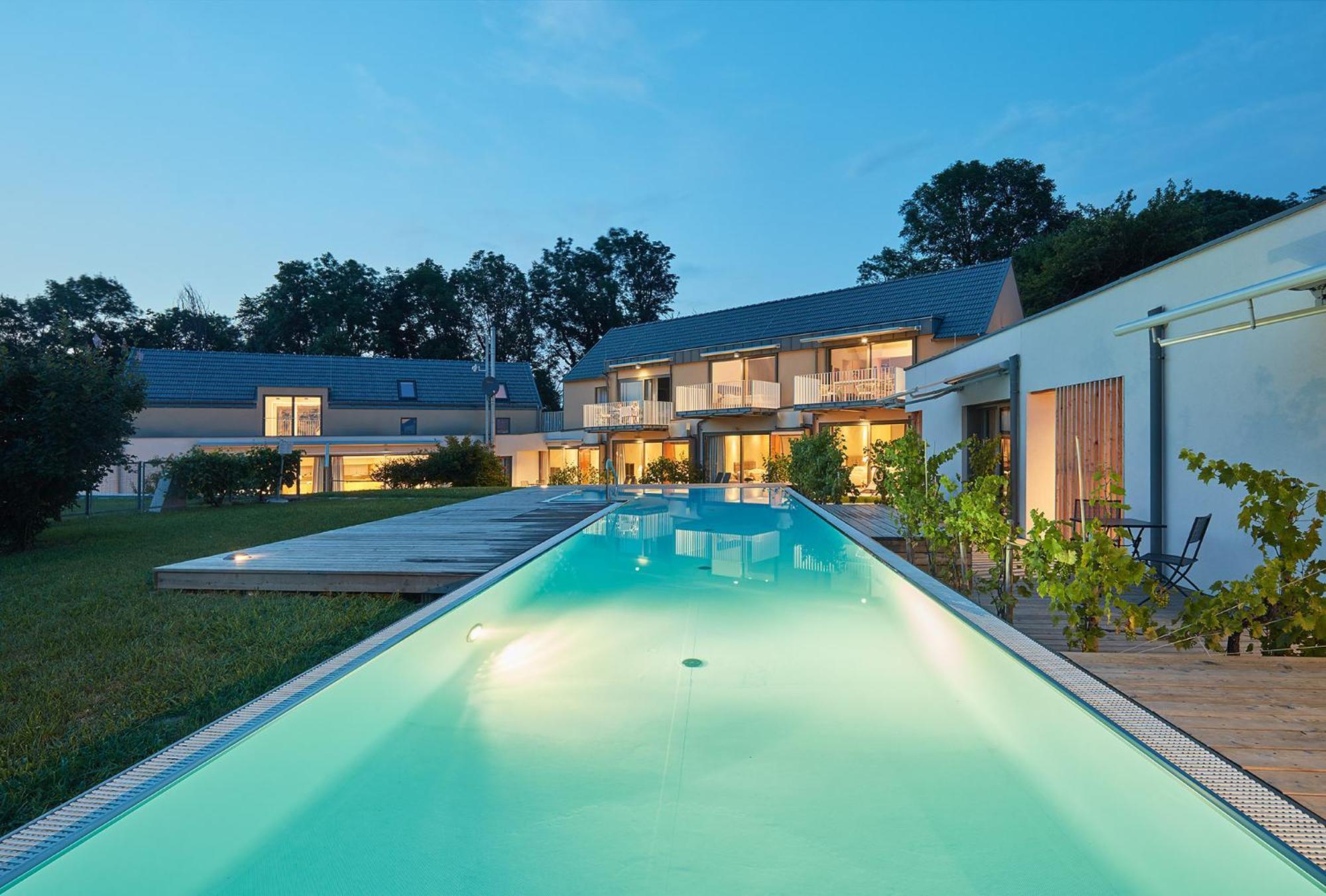 Hideaway An Der Weinstrasse - Pool & Sauna - Apartments Anderlage 施皮尔费尔德 外观 照片