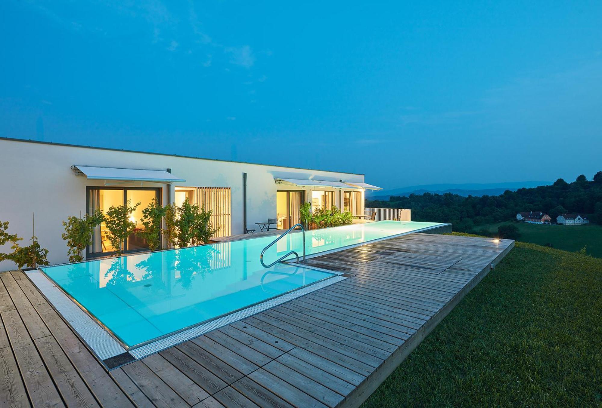 Hideaway An Der Weinstrasse - Pool & Sauna - Apartments Anderlage 施皮尔费尔德 外观 照片
