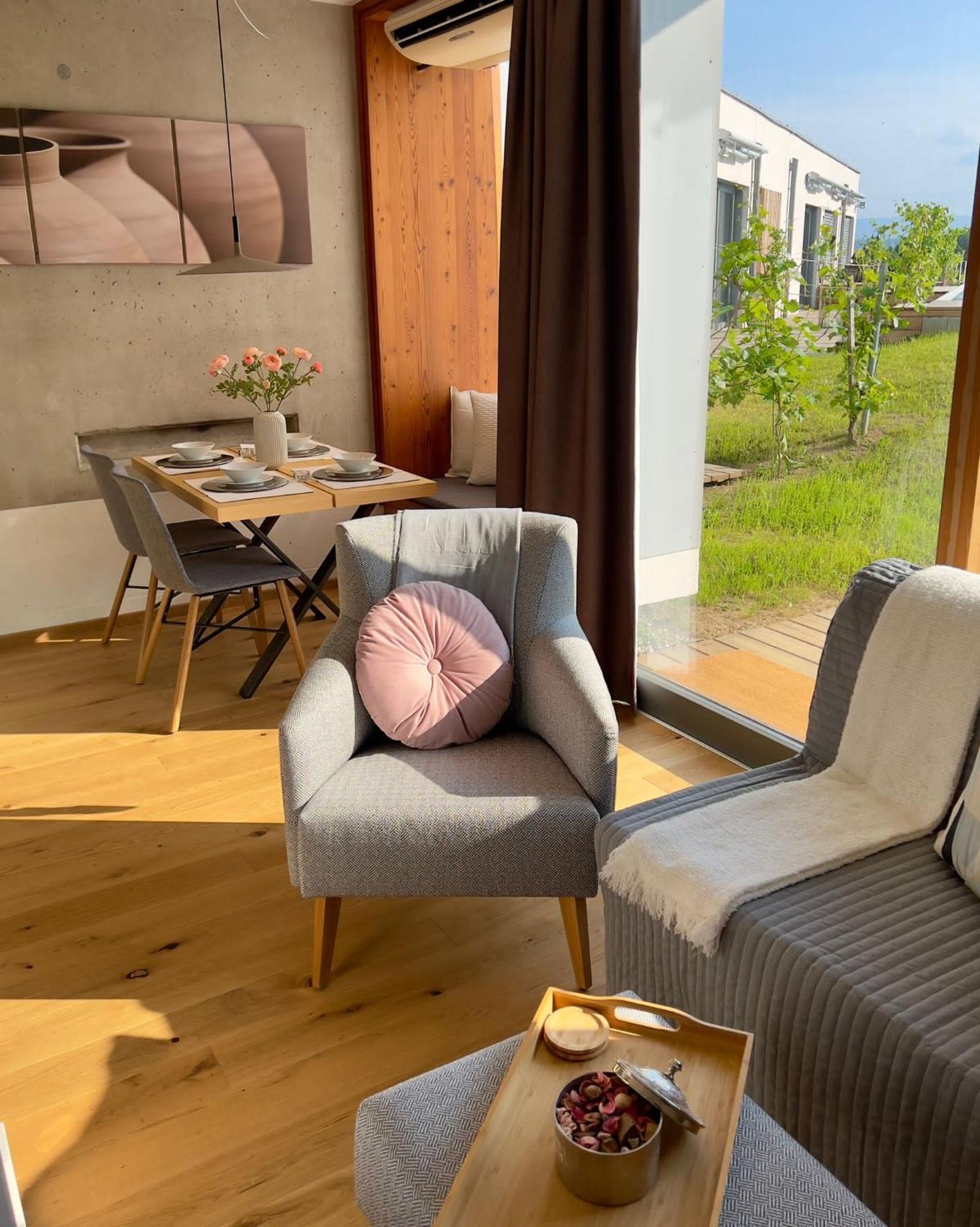 Hideaway An Der Weinstrasse - Pool & Sauna - Apartments Anderlage 施皮尔费尔德 客房 照片